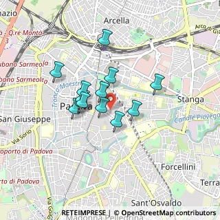 Mappa 35121 Padova PD, Italia (0.64154)