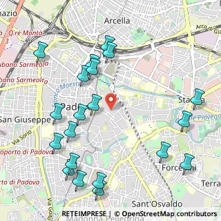 Mappa 35121 Padova PD, Italia (1.2595)