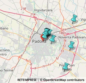 Mappa 35121 Padova PD, Italia (2.21182)