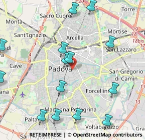 Mappa 35121 Padova PD, Italia (2.50714)