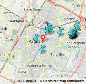 Mappa 35121 Padova PD, Italia (2.046)