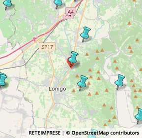 Mappa Via del Sole, 36040 Sarego VI, Italia (6.53333)