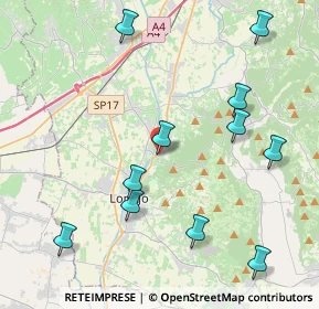 Mappa Via del Sole, 36040 Sarego VI, Italia (4.69818)