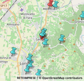 Mappa Via del Sole, 36040 Sarego VI, Italia (2.38357)