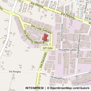 Mappa Via Meucci, 18, 35030 Selvazzano Dentro, Padova (Veneto)