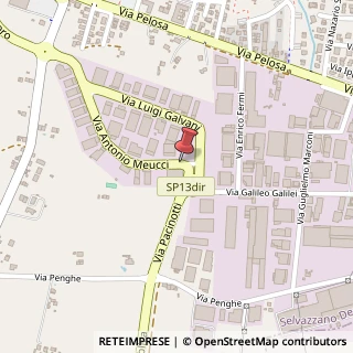 Mappa Via Meucci,  28, 35030 Selvazzano Dentro, Padova (Veneto)