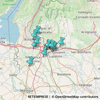 Mappa Via Quattro Venti, 37134 Verona VR, Italia (7.58833)