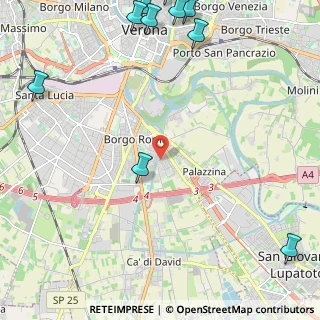 Mappa Via Quattro Venti, 37134 Verona VR, Italia (3.595)