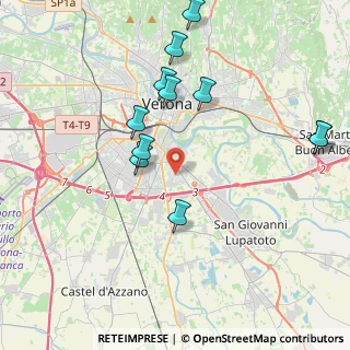 Mappa Via Quattro Venti, 37134 Verona VR, Italia (4.17818)