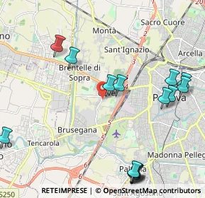 Mappa Via Antonio Stoppani, 35136 Padova PD, Italia (2.61467)