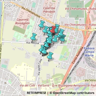Mappa Via Antonio Stoppani, 35136 Padova PD, Italia (0.22143)