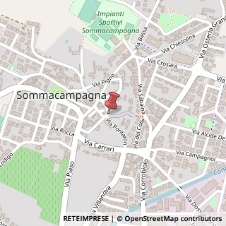 Mappa Piazza Castello, 10, 37066 Sommacampagna, Verona (Veneto)