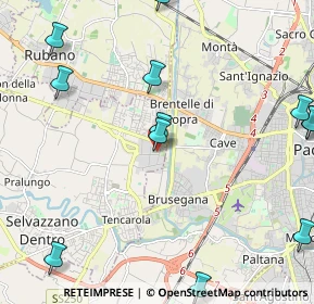 Mappa Via Marconi, 35030 Caselle PD, Italia (2.88)