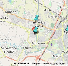 Mappa Via Marconi, 35030 Caselle PD, Italia (3.10692)