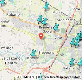 Mappa Via Marconi, 35030 Caselle PD, Italia (3.05214)