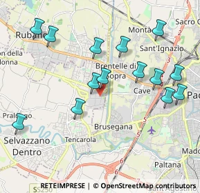 Mappa Via Marconi, 35030 Caselle PD, Italia (2.12786)