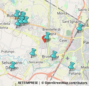 Mappa Via Marconi, 35030 Caselle PD, Italia (2.54615)