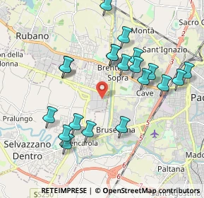 Mappa Via Marconi, 35030 Caselle PD, Italia (1.957)