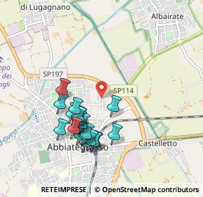 Mappa Via A. Grandi, 20081 Abbiategrasso MI, Italia (0.8935)