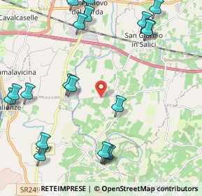 Mappa Località Casa Fasani, 37060 Sona VR, Italia (2.799)