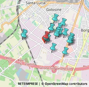 Mappa Str. La Rizza, 37136 Verona VR, Italia (0.7125)