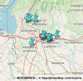 Mappa Str. La Rizza, 37136 Verona VR, Italia (8.52917)