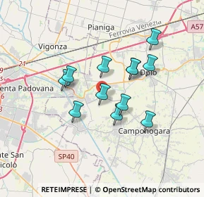 Mappa Via A. Pertile, 30039 Stra VE, Italia (2.77833)