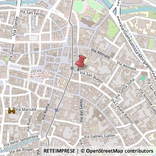 Mappa Via Zabarella, 63, 35121 Padova, Padova (Veneto)