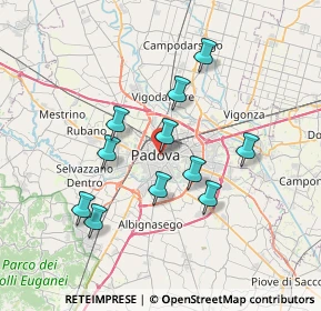 Mappa Via Zabarella, 35121 Padova PD, Italia (6.33273)