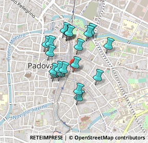 Mappa Via Cesare Battisti, 35100 Padova PD, Italia (0.351)