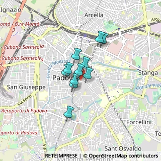 Mappa Via Zabarella, 35121 Padova PD, Italia (0.51636)