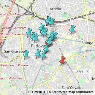 Mappa Via Zabarella, 35121 Padova PD, Italia (0.655)