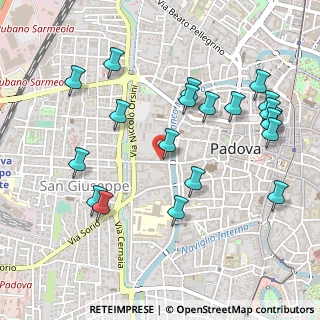 Mappa Via San Prosdocimo, 35139 Padova PD, Italia (0.5575)
