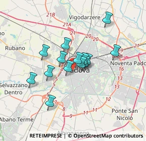 Mappa Via San Prosdocimo, 35139 Padova PD, Italia (2.52143)