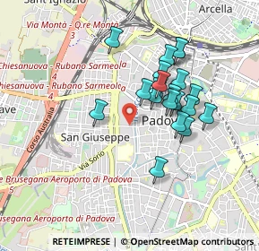 Mappa Via San Prosdocimo, 35139 Padova PD, Italia (0.7565)