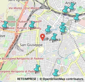 Mappa Via San Prosdocimo, 35139 Padova PD, Italia (1.23727)