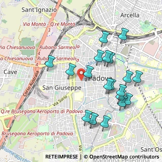 Mappa Via San Prosdocimo, 35139 Padova PD, Italia (1.0165)