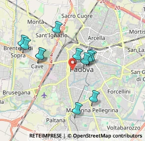 Mappa Via San Prosdocimo, 35139 Padova PD, Italia (1.71909)