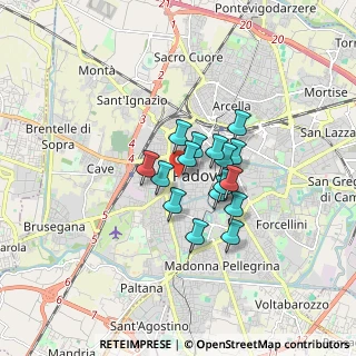 Mappa Via San Prosdocimo, 35139 Padova PD, Italia (1.10875)