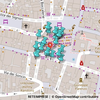 Mappa Piazza delle Erbe, 35122 Padova PD, Italia (0)