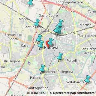 Mappa Via dei Tadi, 35139 Padova PD, Italia (1.93)