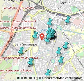 Mappa Via dei Tadi, 35139 Padova PD, Italia (0.772)