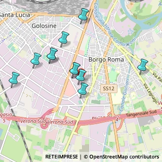 Mappa Viale del Commercio, 37129 Verona VR, Italia (0.93273)