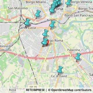 Mappa Viale del Commercio, 37129 Verona VR, Italia (2.64765)