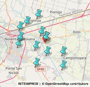 Mappa Vicolo Pisa, 30039 Stra VE, Italia (3.33077)