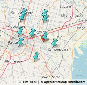 Mappa Vicolo Pisa, 30039 Stra VE, Italia (7.27909)