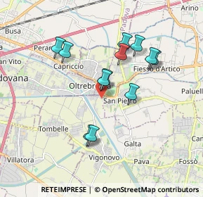 Mappa Vicolo Pisa, 30039 Stra VE, Italia (1.605)