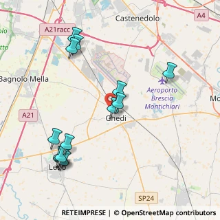 Mappa Via Ciro Menotti, 25016 Ghedi BS, Italia (4.57571)