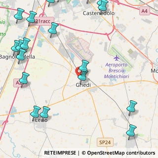 Mappa Via Ciro Menotti, 25016 Ghedi BS, Italia (6.65105)