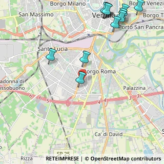 Mappa Via Ciro Ferrari, 37135 Verona VR, Italia (2.96)
